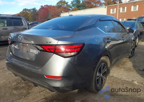 2021 Nissan Sentra Sv Xtronic Cvt z USA, uszkodzony, nr VIN 3N1AB8CV4MY271548